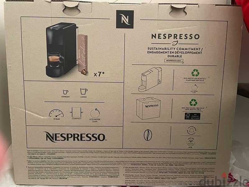 New Nespresso Essenza mini ماكينة قهوة لم تستخدم 1