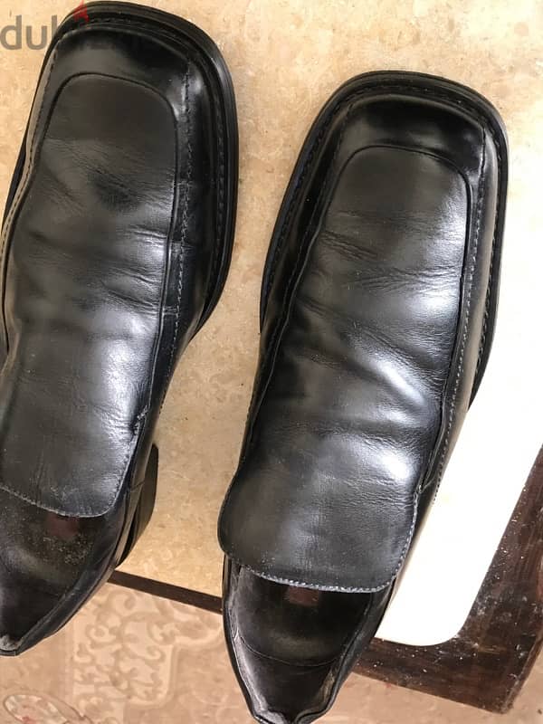 حذاء براند ماركة ( FLORSHEIM ) العالمية ، جلد طبيعى ، مقاس ٤٥ 1