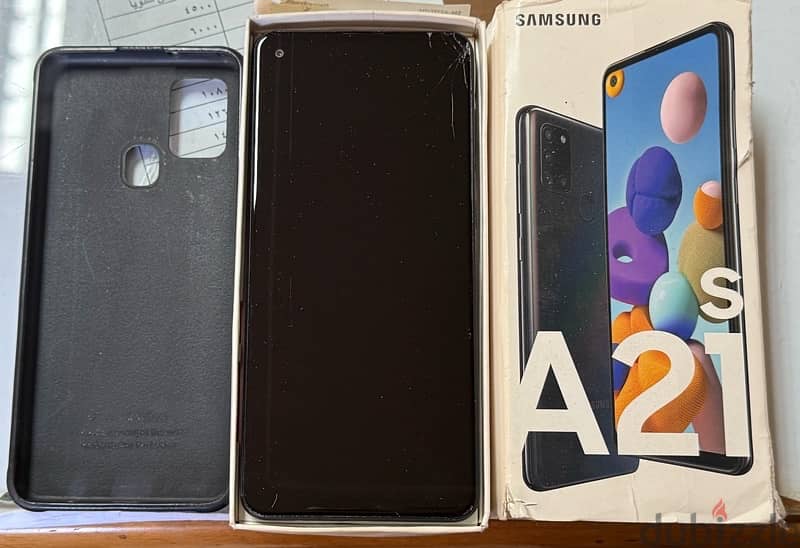 Samsung A21 S حالة ممتازة محتاج بس باغة خارجية 1