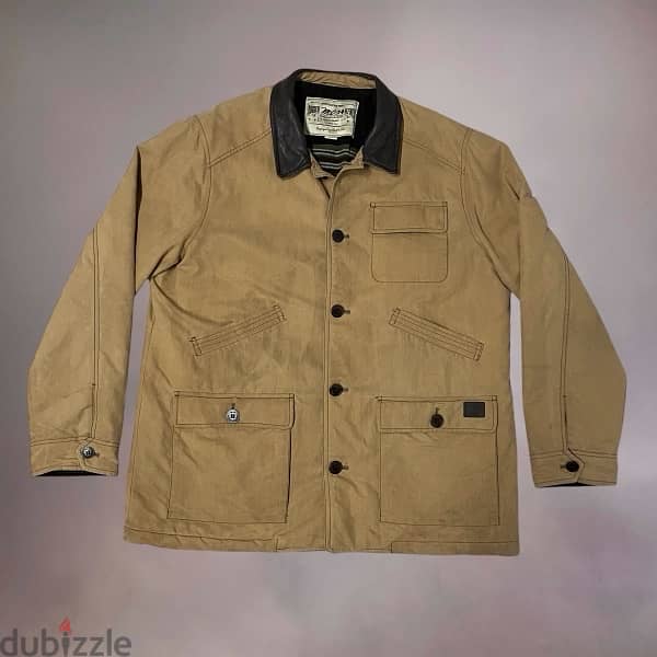 Vintage Malboro Classics (MCS) Leather Collar Jacket 0