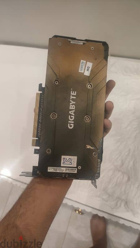 كارت شاشه. جيجابايت rx580 8g 3