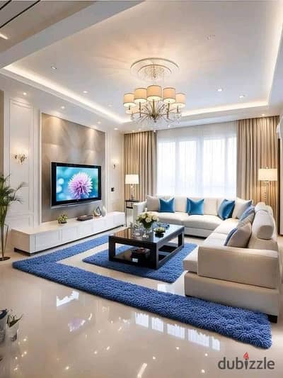 Luxury apartment for sale in New Cairo, 161 sqm, with a distinctive English architectural design. It features 3 bedrooms and is offered at an attracti