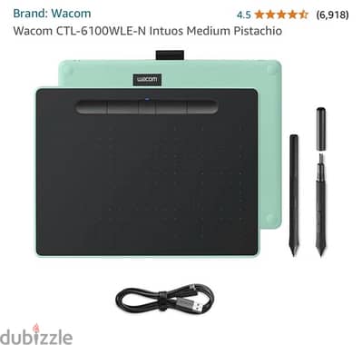 Wacom medium pistachio