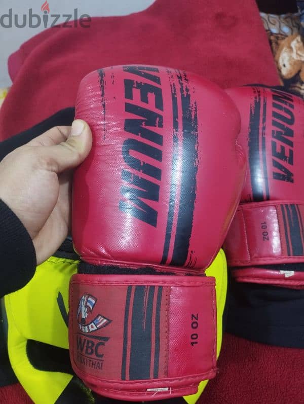 gloves venum wbc جلافز فينوم جلافز ملاكمه 5