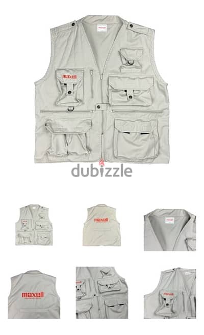 Maxell Vintage Cargo Vest