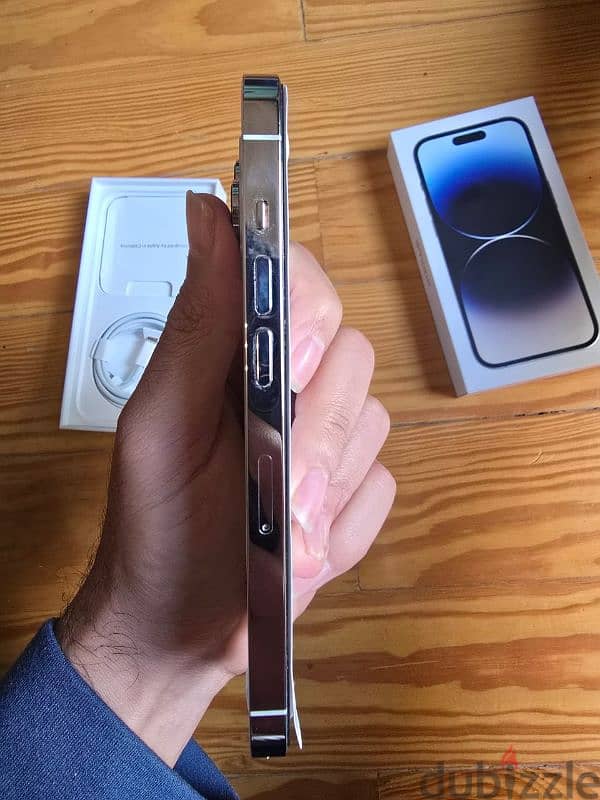 iphone 14 pro silver 256 G 5