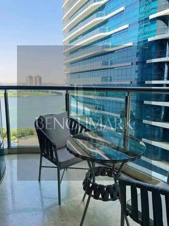 Hotel apartment 78m with view of the Nile and delivery soon for sale in Reve Du Nil Maadi Tower directly on the Nile Corniche in Maadi 0