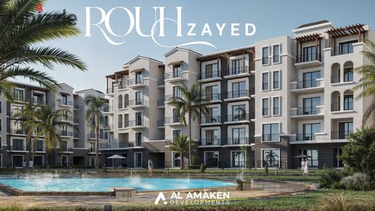 Semi-finished apartment in the heart of Sheikh Zayed installments up to 10 years