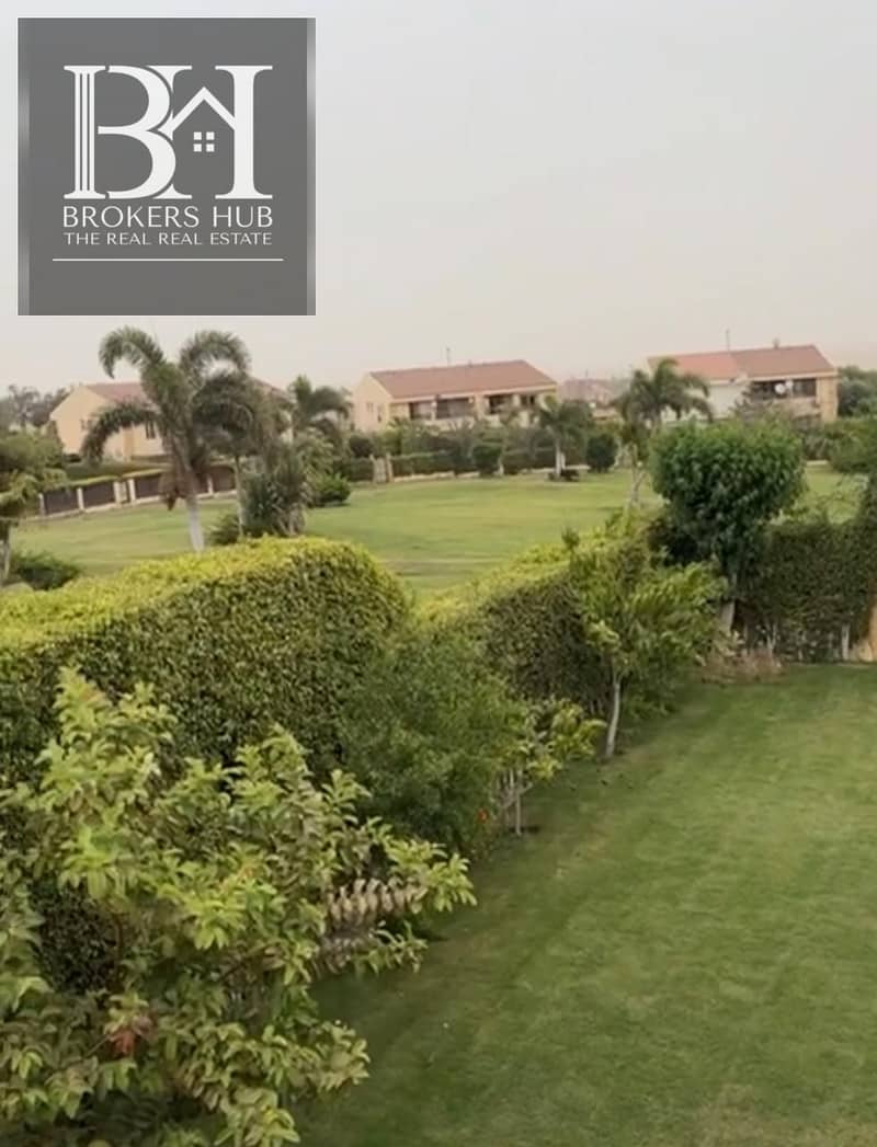 golf view Villa Fully finished for sale el Sheikh Zayed / Al Rabwa 0