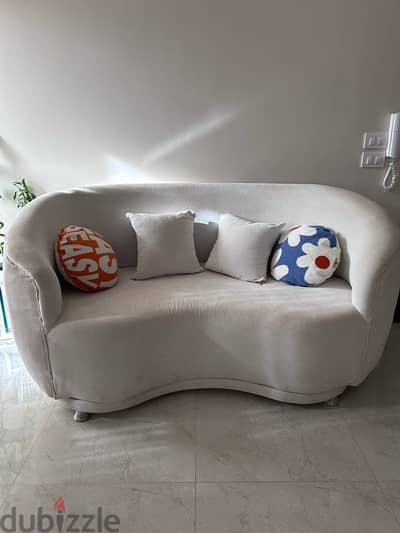 curved couch