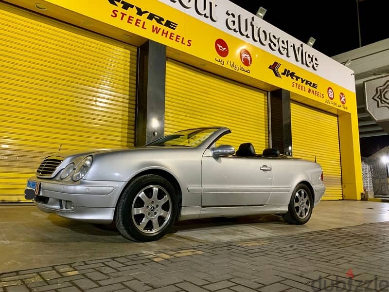 CLK Convertible  2002 fabric in&out 0