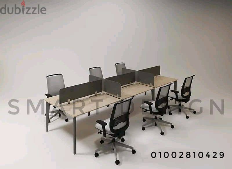 خليه عمل- Partition-Work Station  خشب Mdf اسباني 0