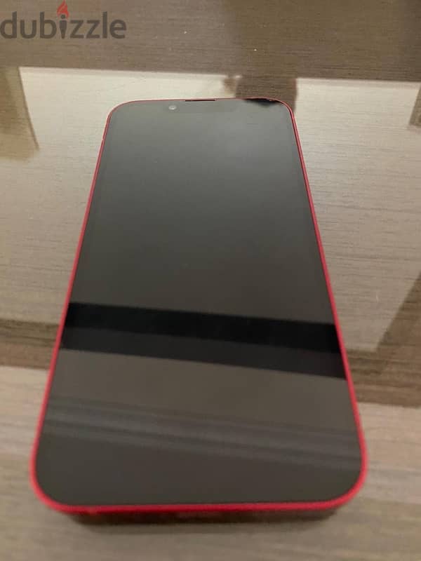 Red iphone 13 mini new condition 1