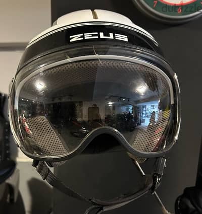 ZEUS ZS-218A Motorcycle Helmet Open Helmet M