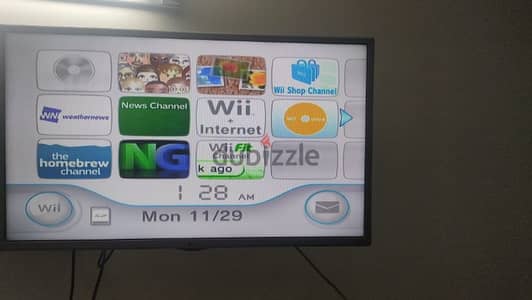 جهاز wii بحاله ممتازه