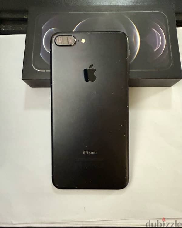 Iphone 7 Plus - 128 gb - Black color - ايفون ٧ بلس ١٢٨ جيجا لون اسود 1