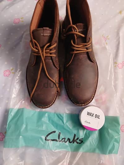 شوز كلاركس clarks اوريجنال مقاس 43