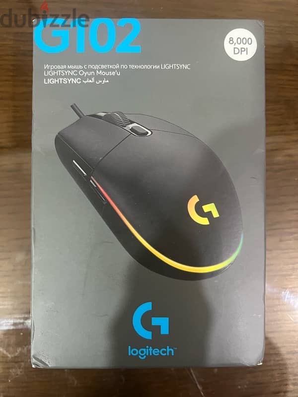 Logitech g102 gaming mouse New sealed 2