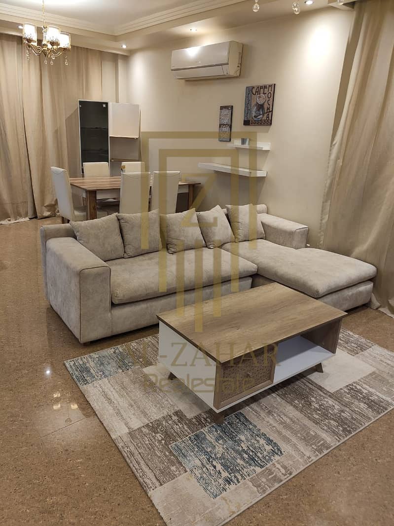 Apartment for rent furnished in Al Rehab 90 meters, fifth phase 0