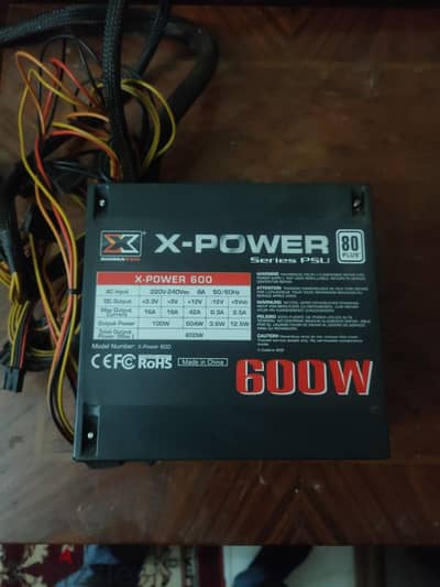 X power 600w 80 plus