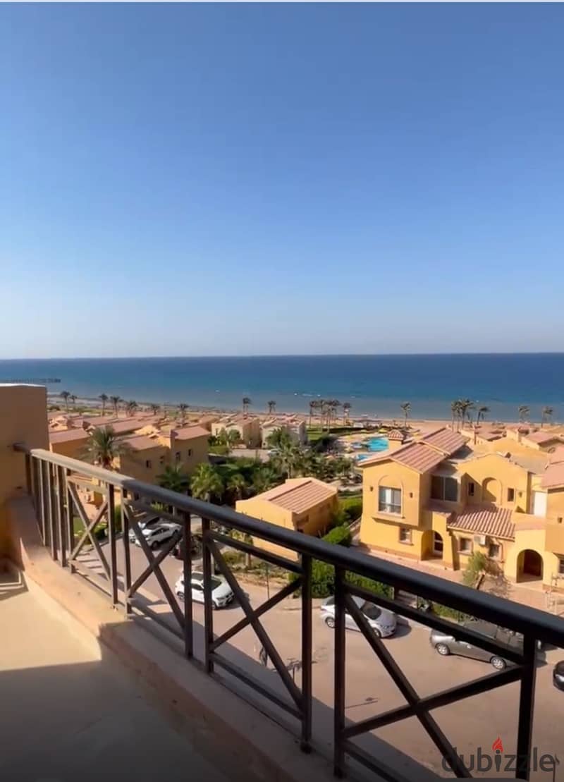 Chalet 142. M with Roof in La Vista Topaz  Al Sokhna Sea View fully finished ready to move for sale under market price 0