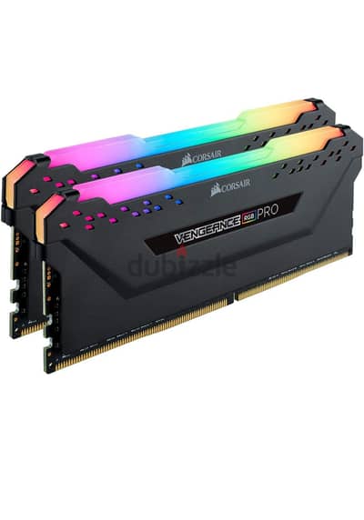 Corsair Vengeance RGB Pro 32GB (2x16GB) DDR4 3600 (PC4-28800) C18 AMD