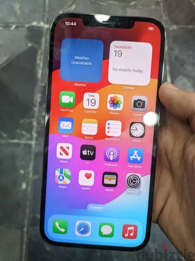 iphone 12 pro max 256 بطاريه 90 بضمان محل