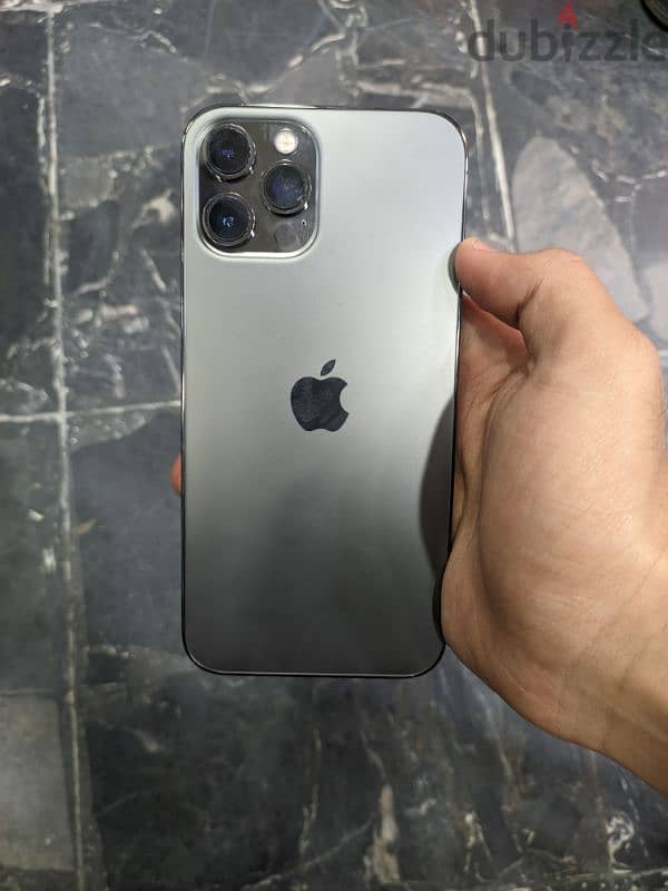 iphone 12 pro max 256 بطاريه 90 بضمان محل 1