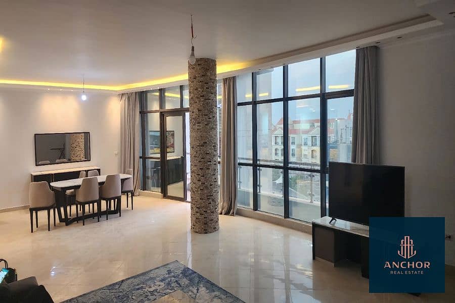 Fully Finished Apartment 280M Ready to move in New Cairo Near to Patio 7 0