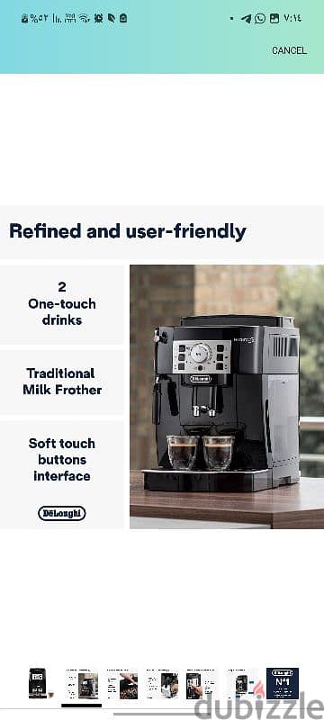 coffee machine delonghi magnifica s 1