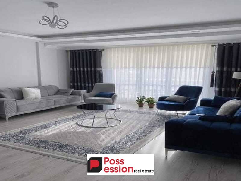 Apartment 115m with roof for sale in the most distinguished phase in Taj City next to Mirage City near Heliopolis and Nasr City in installmen 0