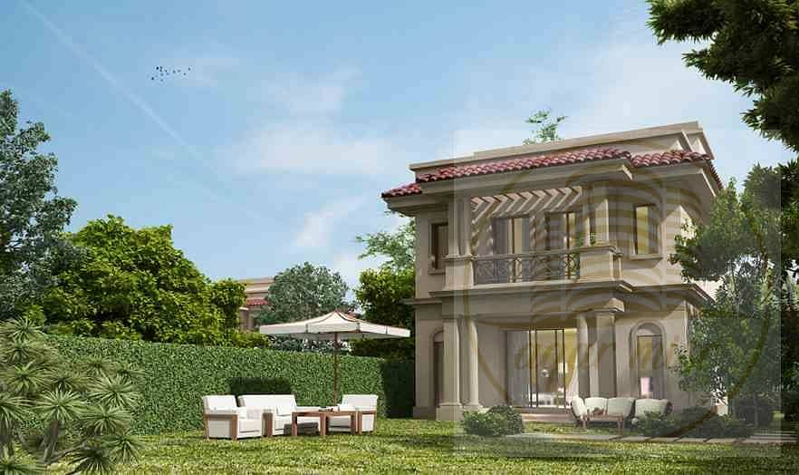 Villa for Sale - Four Seasons Villas (Standalone) D3 Area:420m  Wide Garden View North-Facing  Fantastic View Payment Plan: 10 years Contract from2023 0