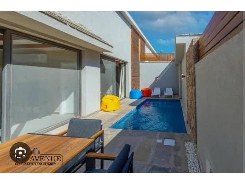 Delivered chalet private pool fully furinshed 0