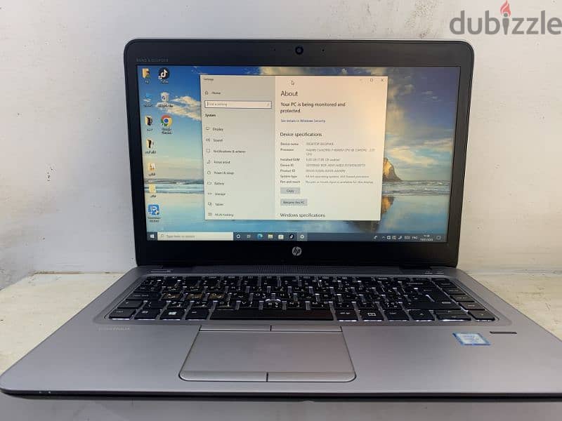 لاب توب اتش بي Elite Book 840 G3   هارد256  رام 8  core i7 جيل 6 2