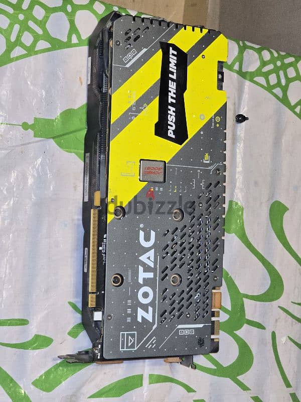 ZOTAC Nvidia 1070 AMP ICE STORM COOLING Graphics Card 5