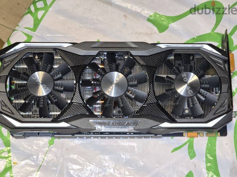 ZOTAC Nvidia 1070 AMP ICE STORM COOLING Graphics Card 6