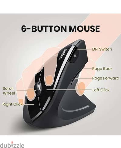 Perixx  Vertical Mouse wireless