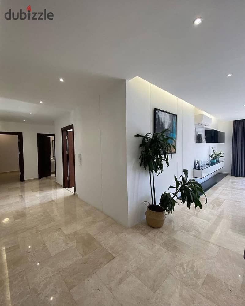 A hotel apartment with a return in dollars under the management of Marriott Hotels fully finished with air conditioners and furnishings on AlThawr 0