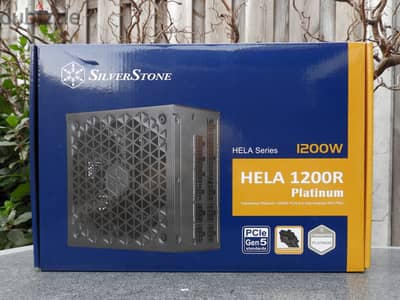 SilverStone HELA 1200R ATX 3.0 PCIe 5.0 1200W PSU 2 Years Warranty