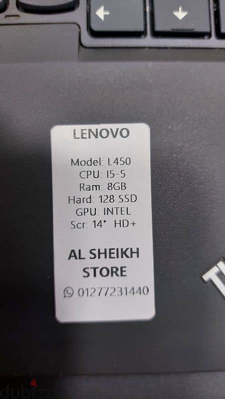 ارخص وأنحف لاب استراد core i5 جيل خامس رمات 8G vga up4G وكمان هارد SSD 4