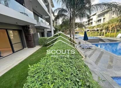 Apartment for sale immediate delivery ground floor with garden 120m in La Vista Patio Oro Golden Square The 5th Settlement