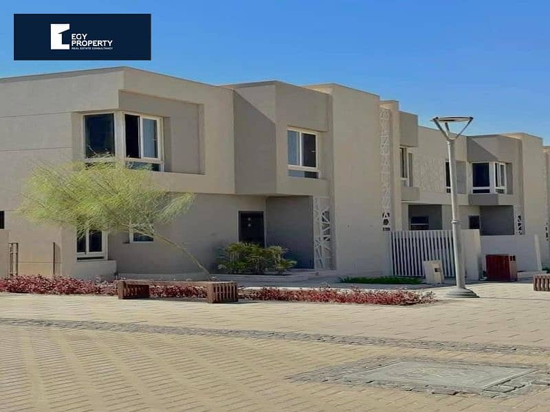 Town House Villa For Sale With Prime Location In the Most prime Compound in 6th October with Installments Over 12 Years In Badya | Palm Hills Own Now 0