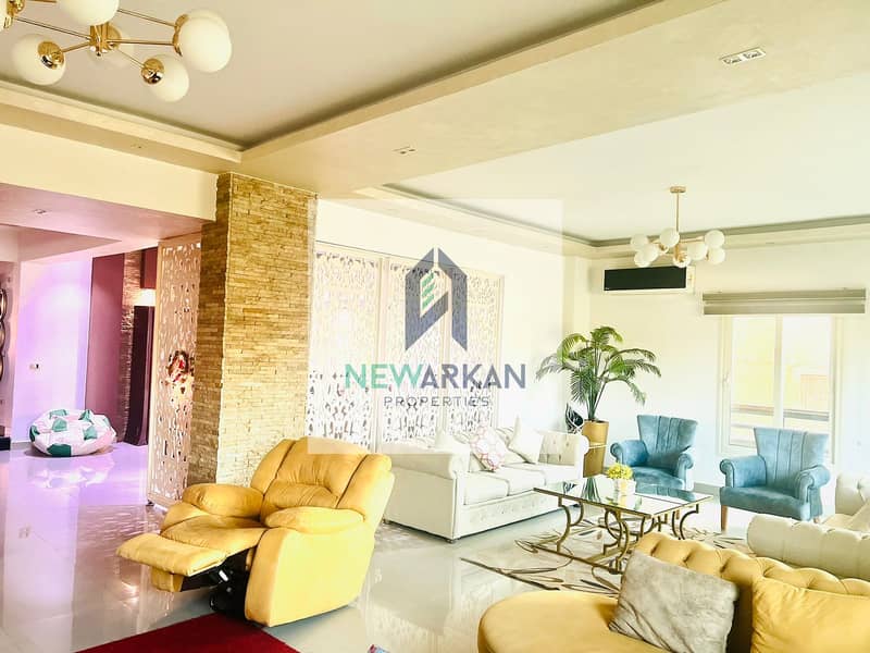 Apartment for sale, ultra-super lux finished with air conditioning and kitchen, near Zayed entrance 5, Sheikh Zayed 0