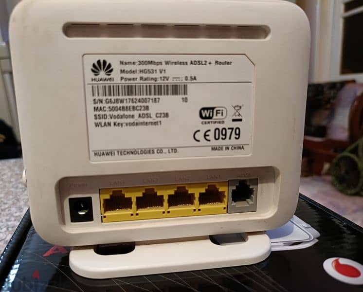 راوتر فودافون هوواى adsl 5