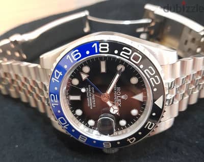 Rolex  replica   batman gmt 0riginal