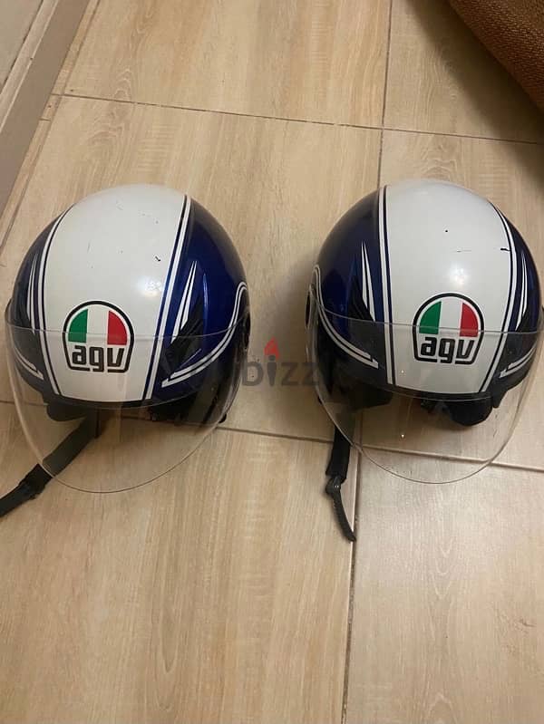 AGV Half Face Helmets Pre-Owned 0