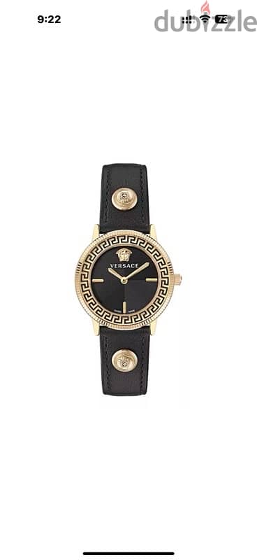 Versace Vanity Mini Watch gold plated