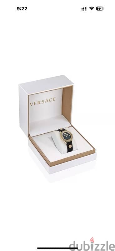 Versace Vanity Mini Watch gold plated 1