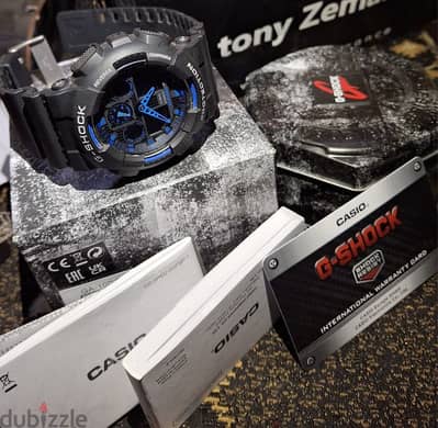 ساعة G-Shock اصلية GA-100-1A2ER وارد بيرطانيا