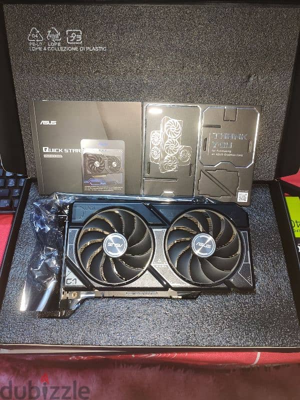 كارت شاشة كسر زيرو ASUS Dual GeForce RTX 4060 OC Edition 8GB GDDR6 1